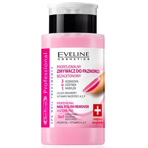 Eveline Cosmetics Profesjonalny zmywacz do paznokci bezacetonowy 3 w 1