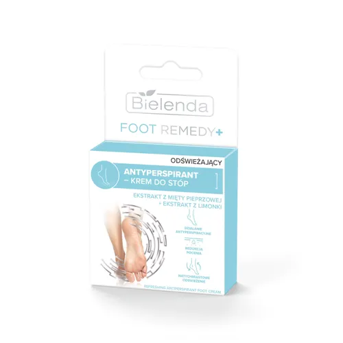 Bielenda Foot Remedy +, Odświeżający antyperspirant-krem do stóp