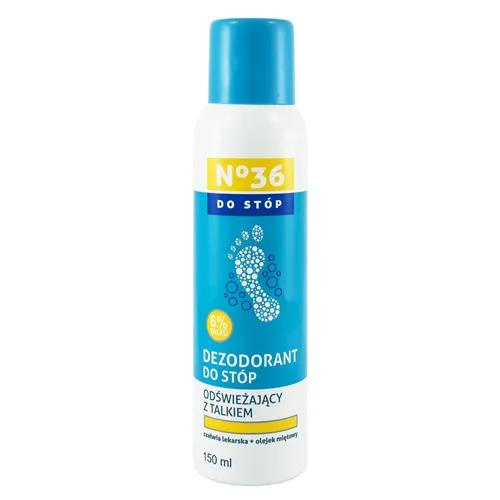 No 36 Dezodorant do stóp odświeżający z talkiem