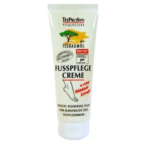 TeeProSyn Fusspflege Creme mit Teebaumöl (Krem do stóp z olejkiem z drzewa herbacianego)