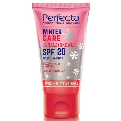 Perfecta Winter Care, Krem ochronny do cery naczynkowej SPF 20