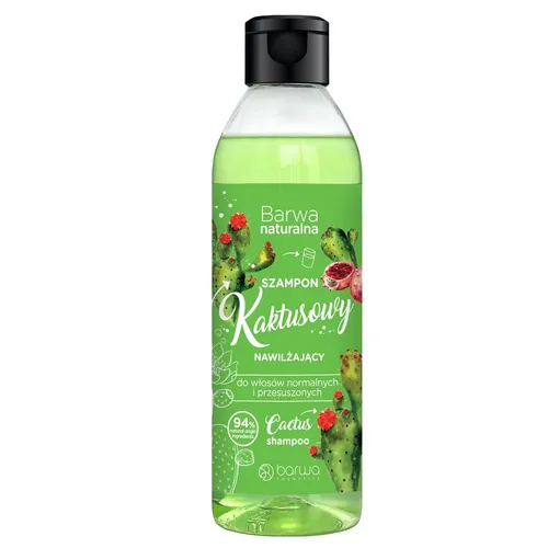 Barwa Naturalna, Nawilżający szampon kaktusowy