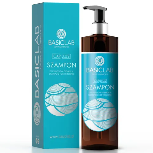 BasicLab Dermocosmetics Capillus, Szampon do włosów cienkich