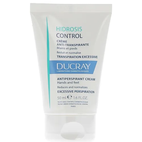 Ducray Hidrosis Control, Creme Anti-Transpirante Mains & Pieds [Antiperspirant Cream Hands and Feet] (Krem do rąk i stóp antyperspiracyjny)