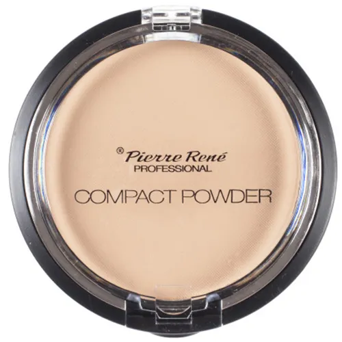 Pierre Rene Professional, Compact Powder (Matujący puder prasowany) - 3