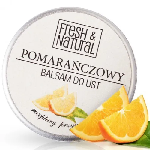Fresh&Natural Pomarańczowy balsam do ust