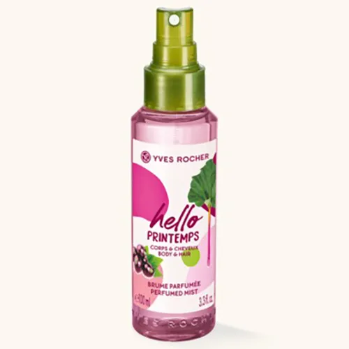 Yves Rocher Hello Printemps, Corps & Cheveux Brume Parfumee (Perfumowana mgiełka do ciała i włosów)