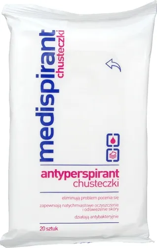 Medispirant Chusteczki antyperspiracyjne