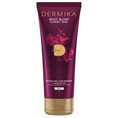 Dermika Body Elixir Kwasy AHA, Balsam anti-age booster z kwasami AHA