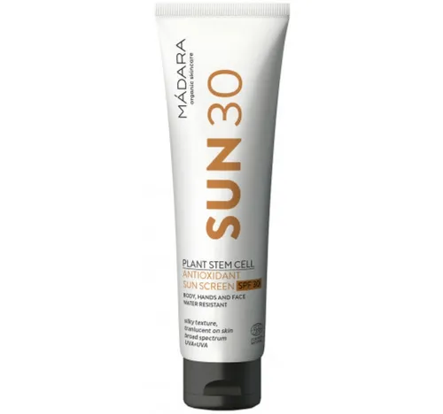 Madara Organic Skincare Plant Stem Cell, Antioxidant Body Cream SPF 30 (Krem do ciała z filtrem)