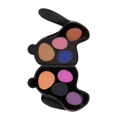 I Heart Revolution Revolution Pet Shop, Bunny Liquorice Eyeshadow Palette (Paleta 8 cieni do powiek) - 2