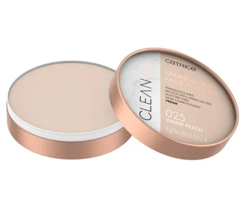 Catrice Clean ID, Mineral Matt Face Powder (Puder do twarzy)