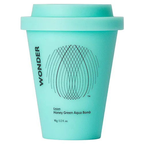 HaruHaru Wonder, Honey Green Aqua Bomb Cream (Nawilżający krem z zieloną herbatą i miodem)