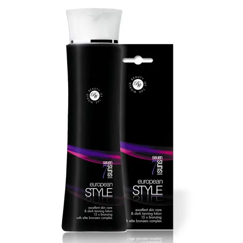 7Suns Cosmetics Beauty Of The World, European Style (Odżywczo-przeciwstarzeniowy balsam do opalania)