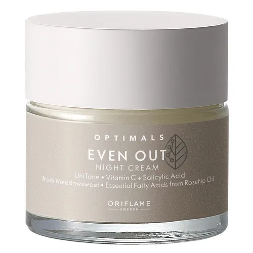 Oriflame Optimals, Even Out Replenishing Night Cream (Krem na noc do skóry z przebarwieniami (nowa wersja)) - 1
