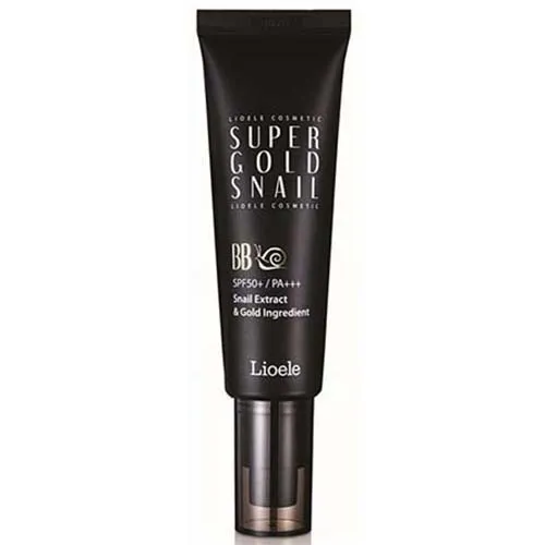 Lioele Super Gold Snail BB Cream SPF50 PA+++ (Rewitalizujący krem BB ze śluzem ślimaka i złotem)