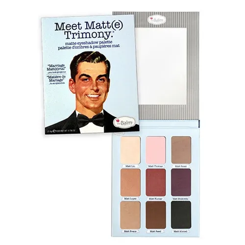 The Balm Meet Matt(e) Trimony (Paleta 9 matowych cieni do powiek)