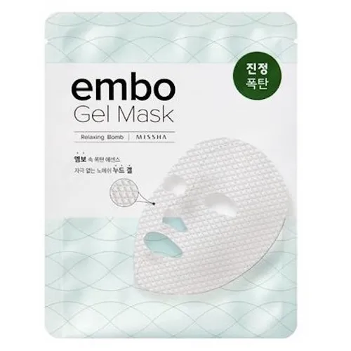 Missha Relaxing-Bomb, Embo Gel Mask (Hydrożelowa maseczka w płachcie)