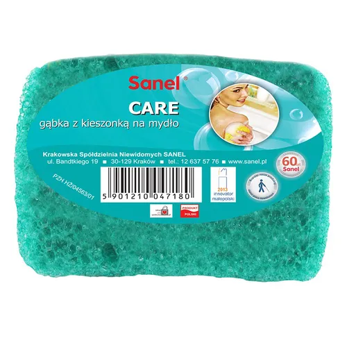 Sanel Care, Gąbka z kieszonką `Chomik`