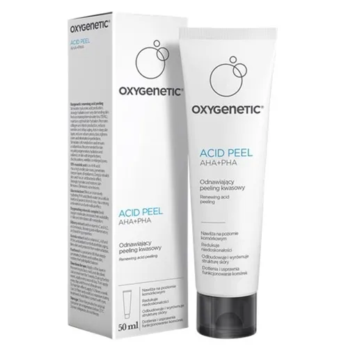 Oxygenetic Acid Peel AHA + PHA, Renewing Acid Peeling (Odnawiający peeling kwasowy)