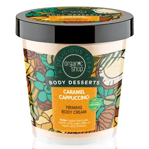 Organic Shop Body Desserts, Caramel Cappuccino (Krem do ciała)