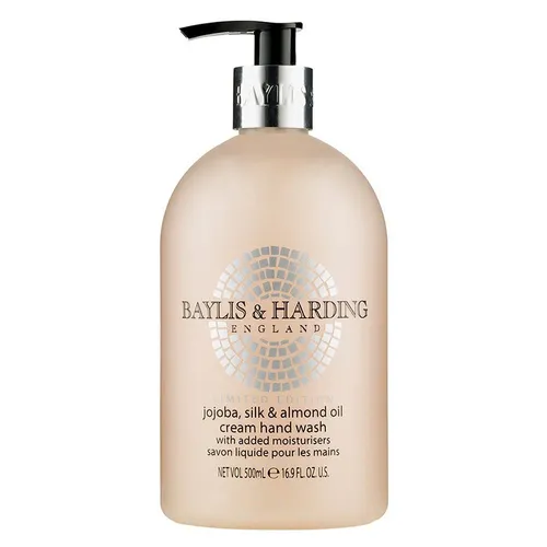 Baylis & Harding Cream Hand Wash Jojoba, Silk & Almond Oil (Kremowe mydło w płynie `Jojoba, jedwab i olej migdałowy`)