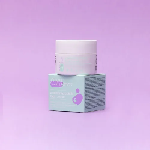 Mom and Who Prebiotic & Probiotic Face Cream (Krem do twarzy normalizująco-nawilżający)
