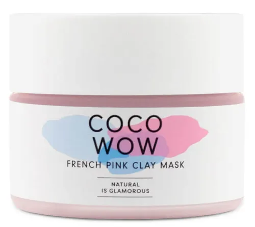 HelloBody Coco Wow, Coconut Mattifying Pink Clay Face Mask (Matująca maseczka do twarzy z różową glinką) - 2