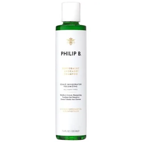 Philip B Peppermint & Avocado Shampoo (Szampon delikatnie dodaje objętości)