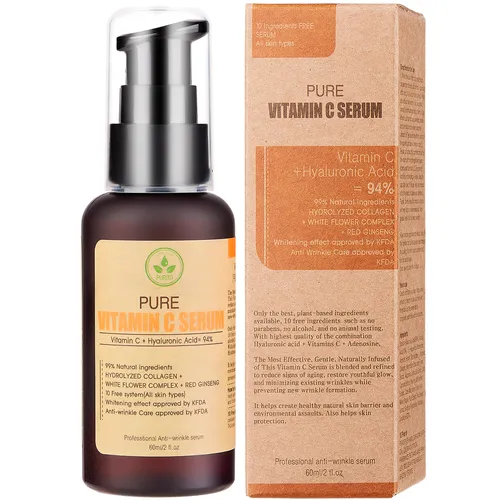 Purito Seoul Pure Vitamin C Serum (Przeciwzmarszczkowe serum z witaminą C) - 2