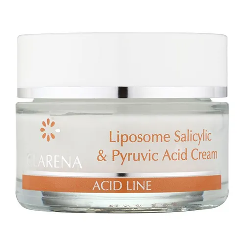 Clarena Acid Line, Liposome Salycilic & Pyruvic Acid Cream (Krem przeciwtrądzikowy z kwasem pirogronowym i salicylowym) - 2