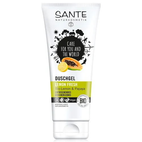 Sante Naturkosmetik Duschgel Lemon Fresh (Żel pod prysznic `Cytrynowa świeżość`)