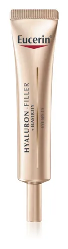 Eucerin Hyaluron-Filler + Elasticity Eye Cream SPF 15 (Wypełniający krem pod oczy do korekcji zmarszczek)