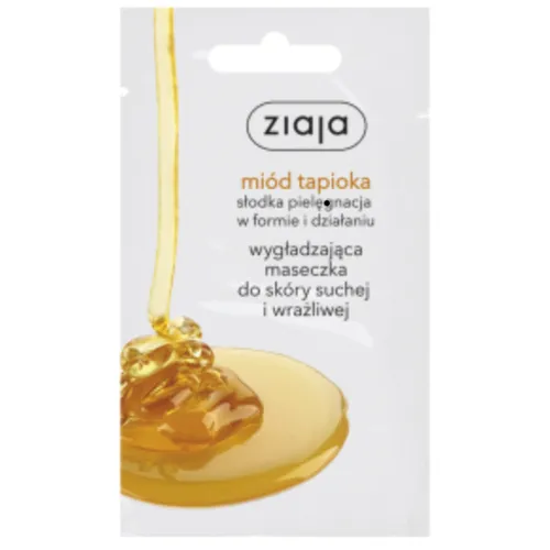 Ziaja Wygładzająca maseczka do skóry suchej i wrażliwej `Miód tapioka`