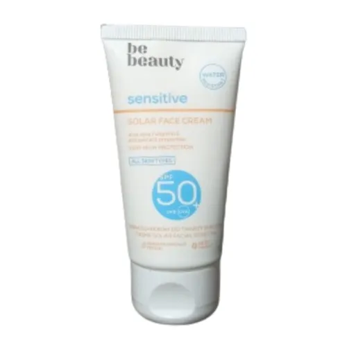 bebeauty Sensitive, Solar Face Cream SPF50+ (Cera wrażliwa, Krem ochronny do twarzy)