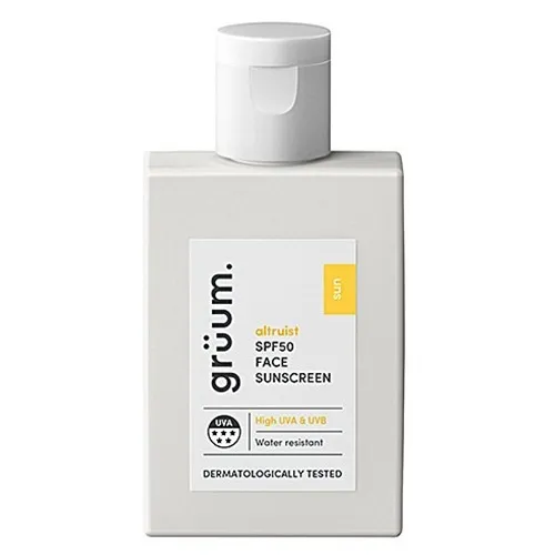 Gruum Face Sunscreen SPF 50 (Wodoodporny krem do twarzy  SPF 50)