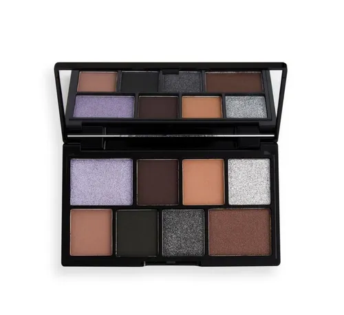 I Heart Revolution Black Pearl Mini Chocolate Palette (Paleta 8 cieni do powiek) - 2