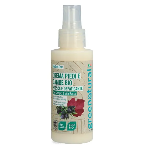 Greenatural Crema Piedi e Gambe BIO con Ginepro e Vite Rossa (Krem do nóg i stóp)