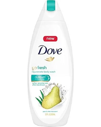 Dove Go Fresh Restore, Rejuvenate Body Wash Pear and Aloe (Żel pod prysznic `Gruszka i Aloes`)