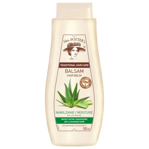 Mrs. Potter's Balsam do włosów z aloesem, jedwabiem i białą herbatą