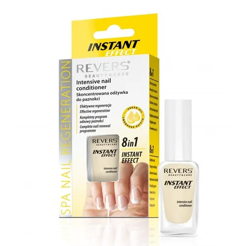 Revers Cosmetics SPA Nail Regeneration, Instant Effect 8 w 1, Intensive Nail Conditioner (Skoncentrowana odżywka do paznokci)
