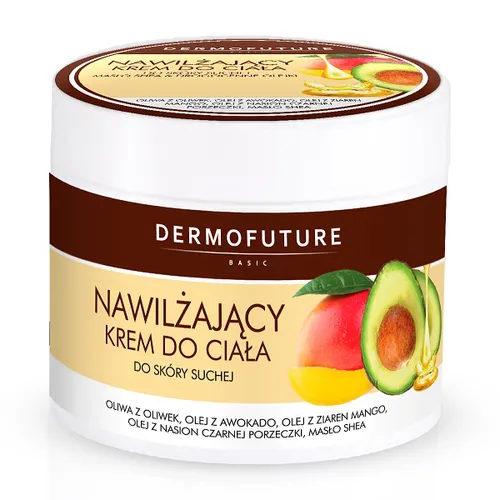 Dermofuture Precision Basic, Nawilżający krem do ciała do skóry suchej