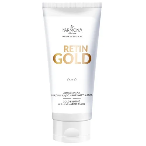 Farmona System Professional Retin Gold, Złota maska ujędrniająco - rozświetlająca