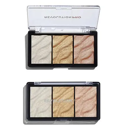 Revolution Pro Supreme Highlight (Paleta rozświetlaczy) - 2