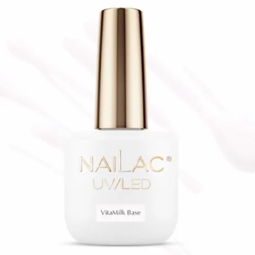 NaiLac VitaMilk Base (Baza hybrydowa) - 1