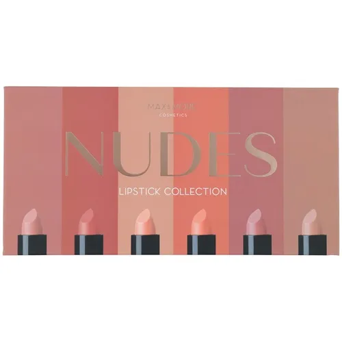 Max & More Nudes Lipstick Collection (Zestaw szminek) - 1