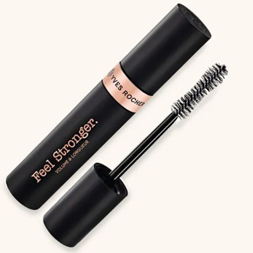Yves Rocher Mascara Feel Stronger [Volume et Longueur] (Pogrubiająco-wydłużający tusz do rzęs z włóknami bambusa) - 1