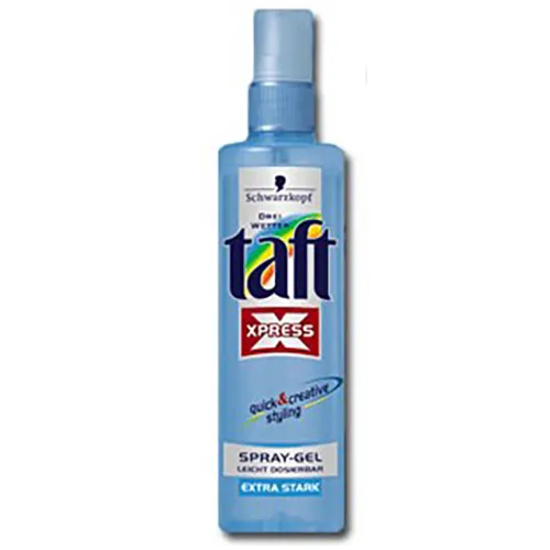 Schwarzkopf Taft Xpress, Żel do układania włosów w spray-u, xx-bardzo mocny