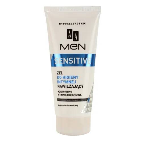 AA Men, Sensitive, Żel do higieny intymnej nawilżający