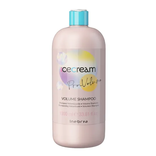Inebrya Ice Cream, Pro-Volume, Volume shampoo (Szampon do włosów zwiększający objętość) - 1